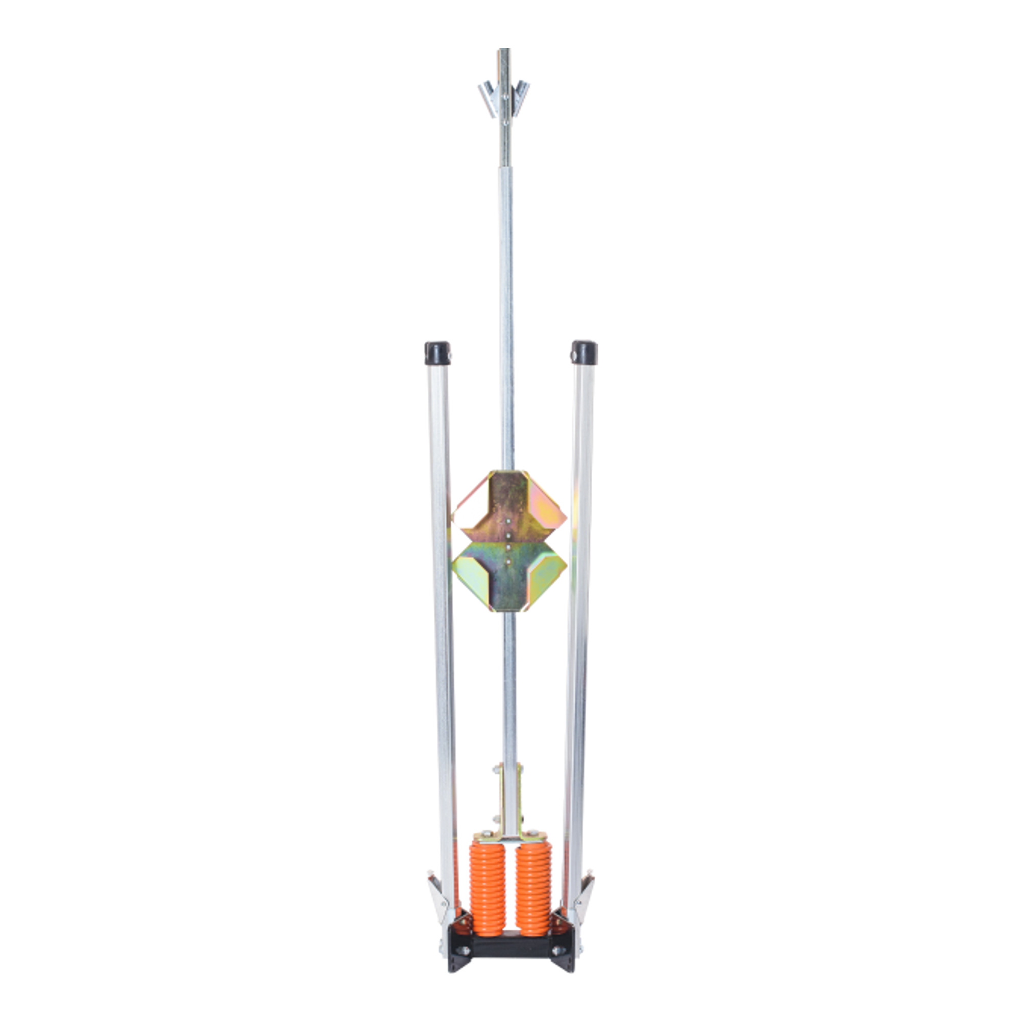 Eastern Metal Apex Dual Recoil Mid-Size Sign Stand Roll-Up, Silver, Model# ADR- Roll